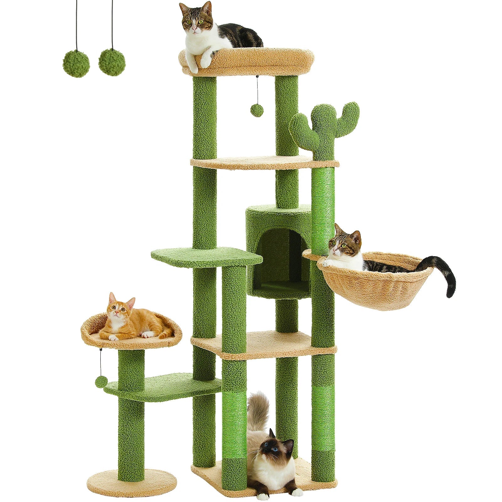 Arbre à Chat XXL Cactus Ma boutique