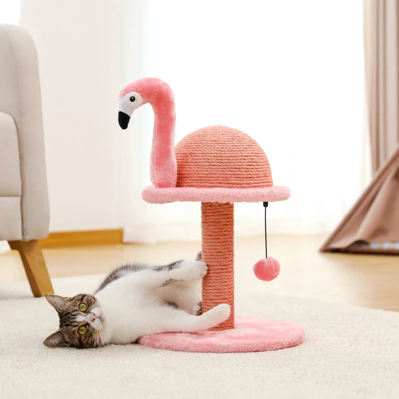 Arbre à Chat Design Flamant Rose Ma boutique