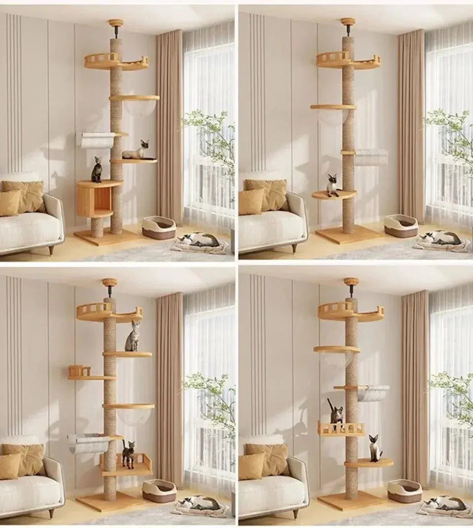 Arbre à Chat en Bois Design Ma boutique