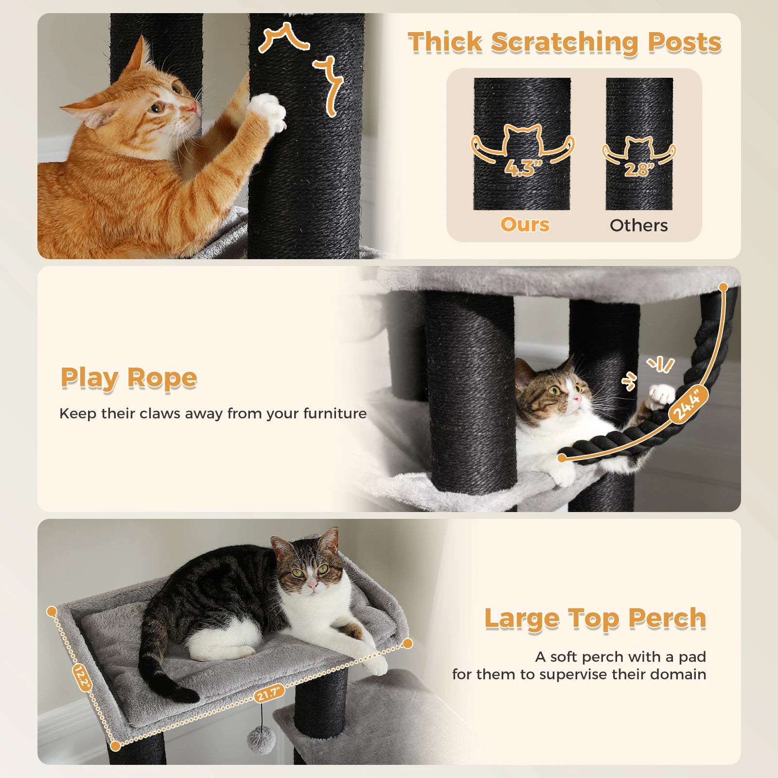 Arbre à Chat XXL Original Ma boutique