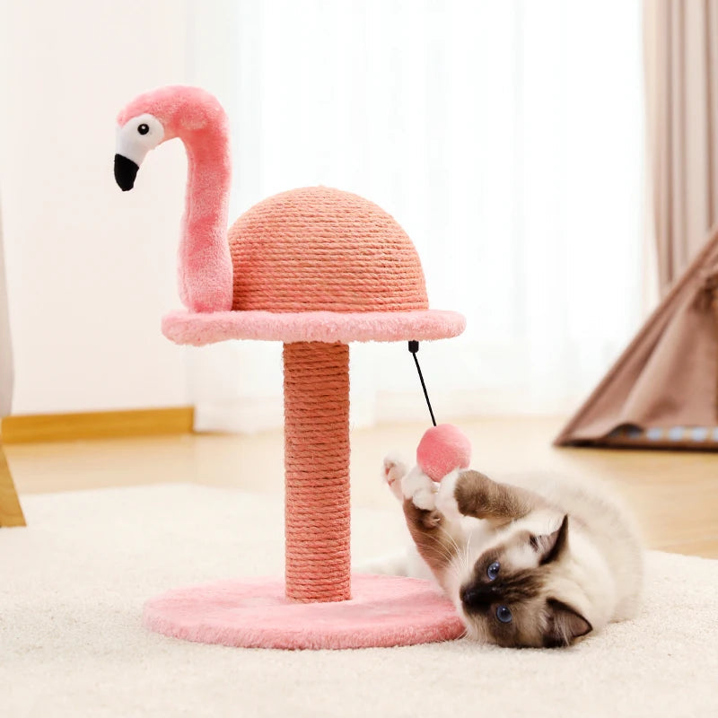 Arbre à Chat Design Flamant Rose Ma boutique