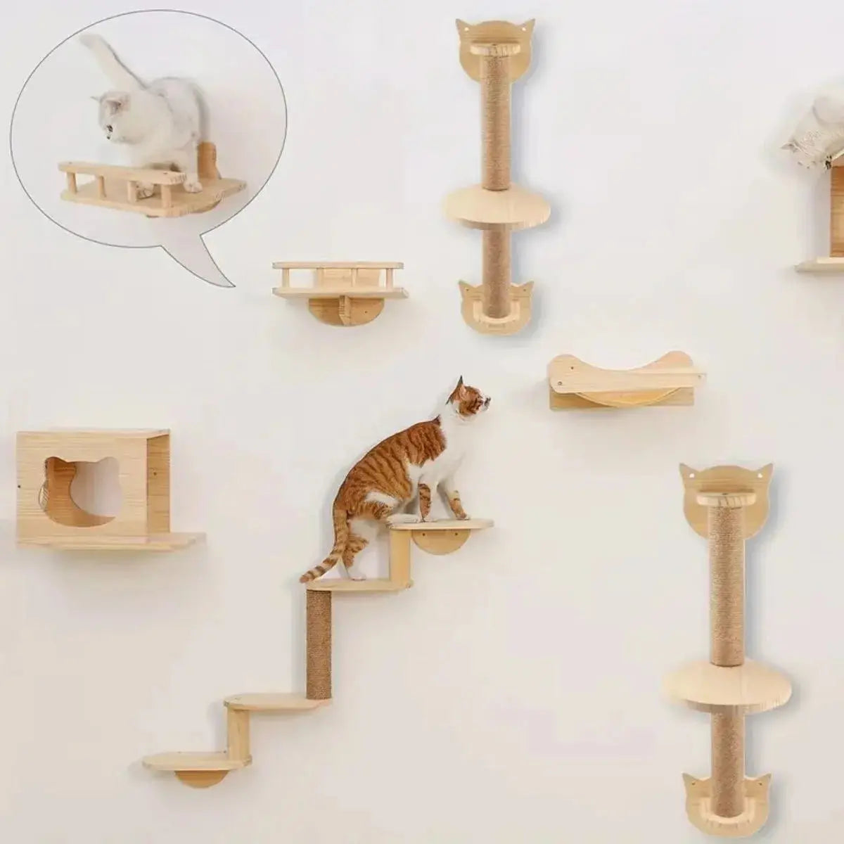 Arbre à Chat Mural Design Ma boutique