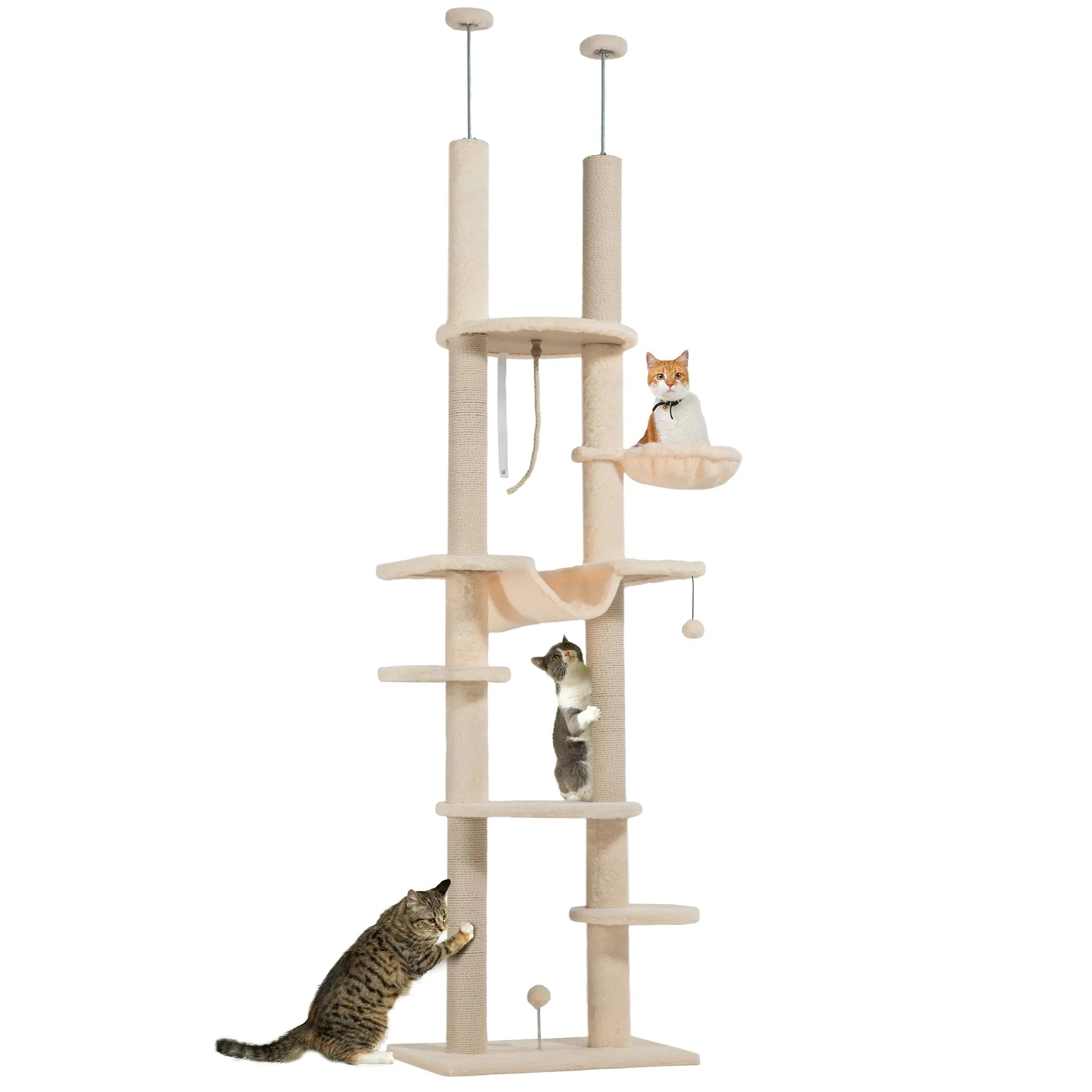 Arbre à Chat Ajustable 225-255 cm Ma boutique