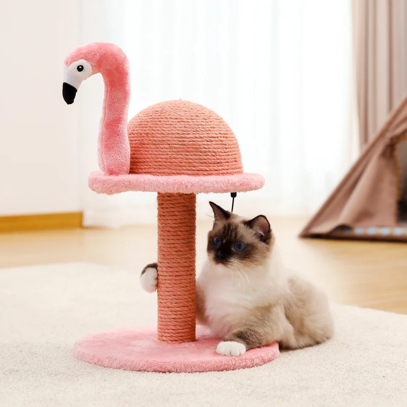 Arbre à Chat Design Flamant Rose Ma boutique
