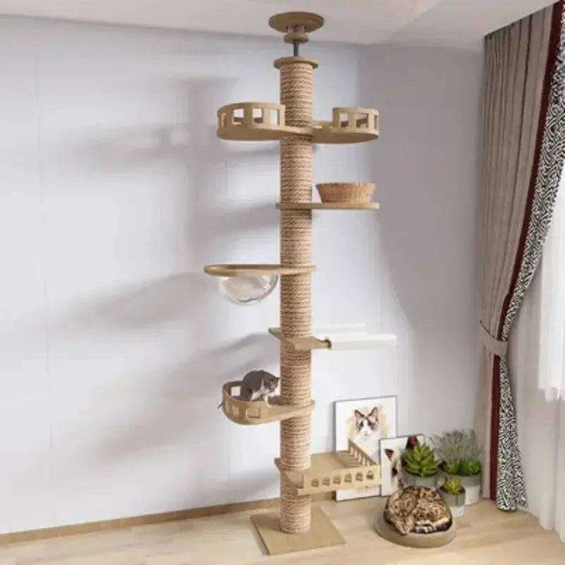 Arbre à Chat en Bois Design Ma boutique