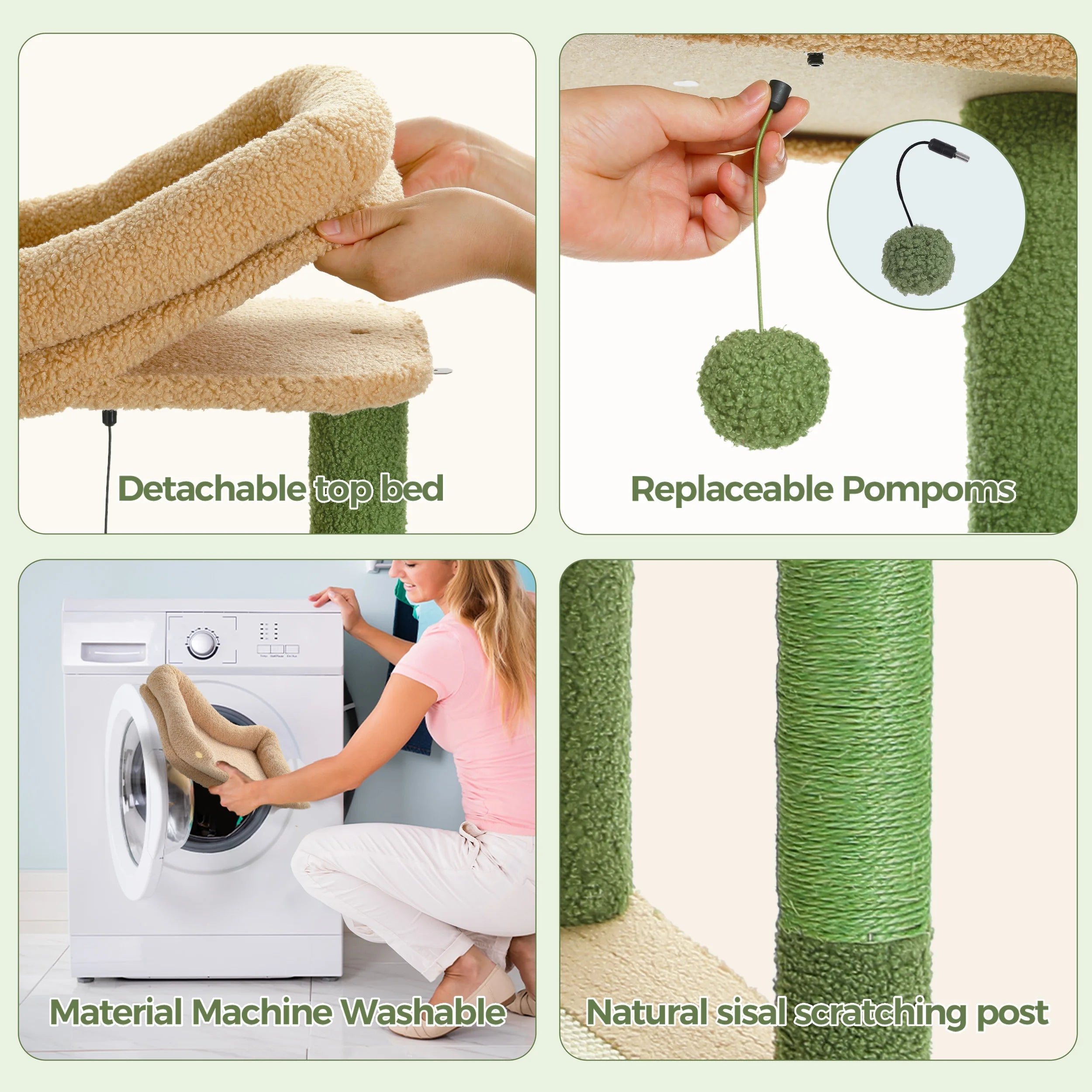 Arbre à Chat XXL Cactus Ma boutique