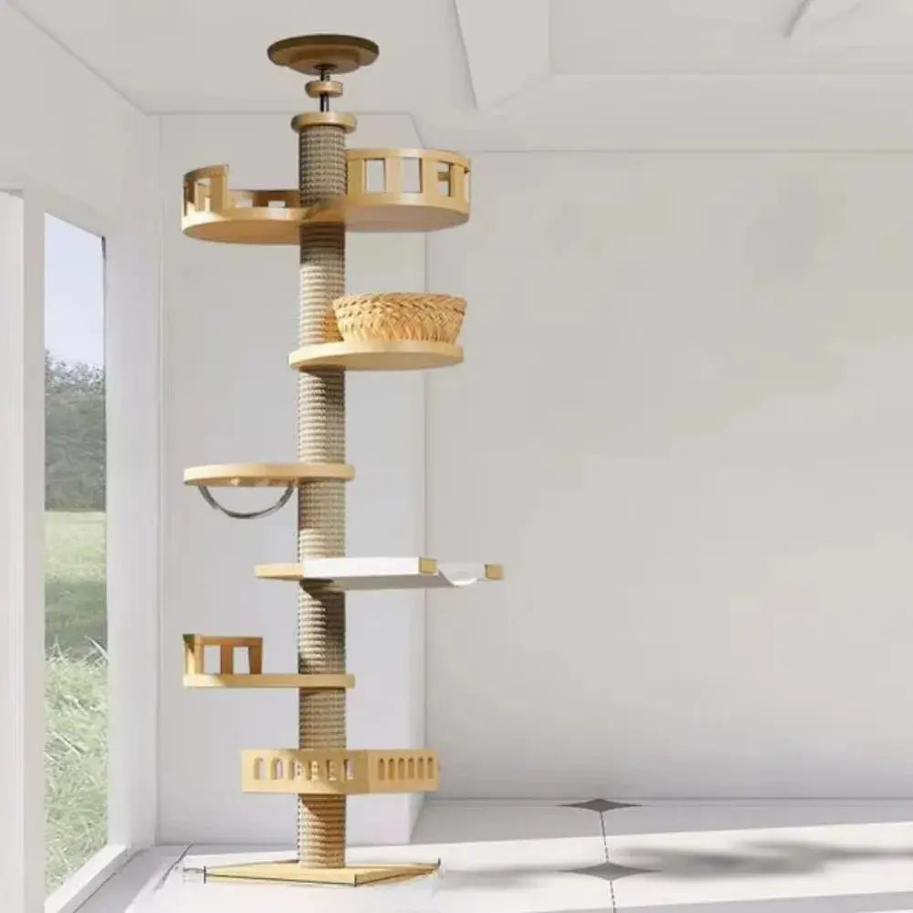 Arbre à Chat en Bois Design Ma boutique